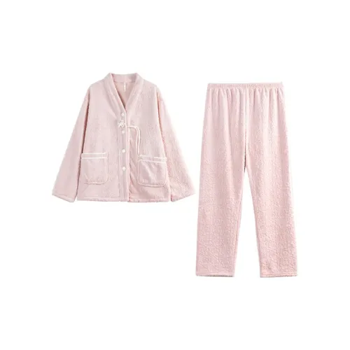 Dorame Нежно-розовый Женские Пижамные Комплекты
