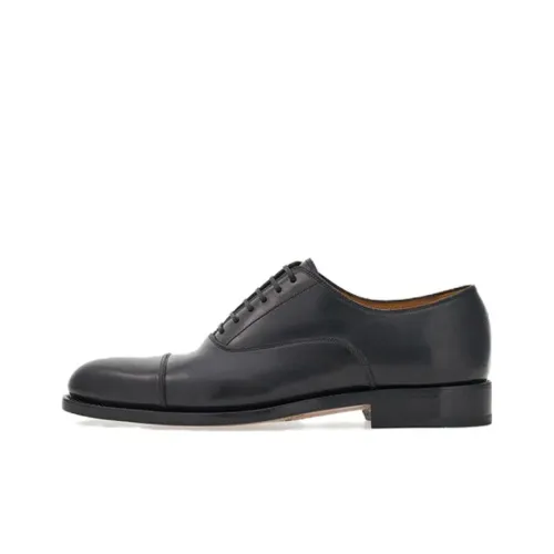 Ferragamo Туфли Низкие Черные Мужские