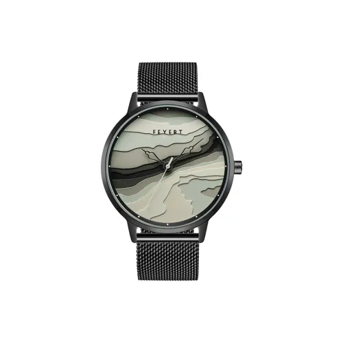 FEYERT Кварцевый Movement Унисекс Часы 38mm*38mm*8mm Черные