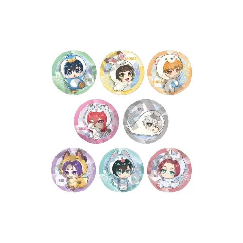 CRUX Синий Prison Серия Animal Серия Edition Значок Мерч по IP