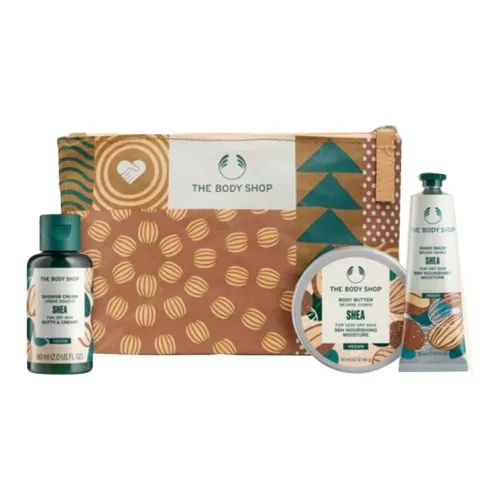 TheBodyShop Рождество Ограниченный Личная гигиена Мини Подарочный набор Купание Крем 60мл+Крем для увлажнения 0мл+Крем для рук 30мл