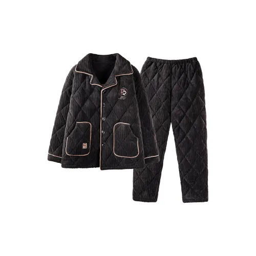 THREEGUN Sqxme8804 Carbon Gray Мужской Пижамный Комплект