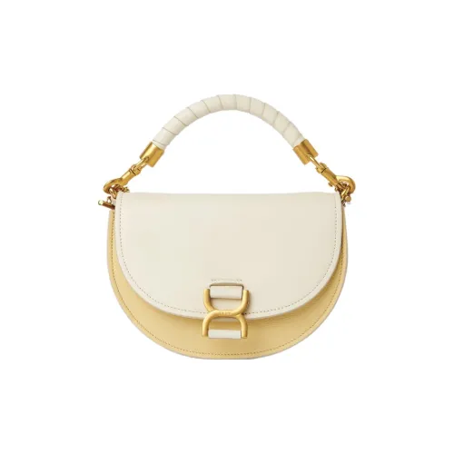 Chloe Marcie Nappa Lambskin Текстурированная Телячья Кожа с Замшей Сумка через плечо Сумка Регулярная Женская Mist Сливовый