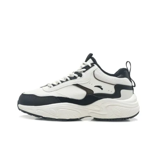 ANTA Life Collection Водонепроницаемый и Теплый Низкий Топ Casual Мужской Белый Черный