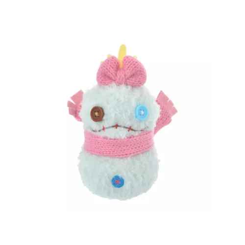 Disney Зимняя Радость Снеговик Коллекция Маленькая Золотистая Ретривер Кукла Плюшевая Подвеска