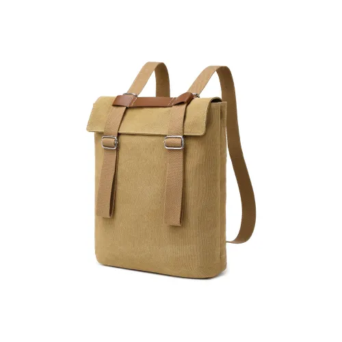 Slazenger Холст Путешествие Ноутбук Сумка Рюкзак Унисекс Черный Хаки