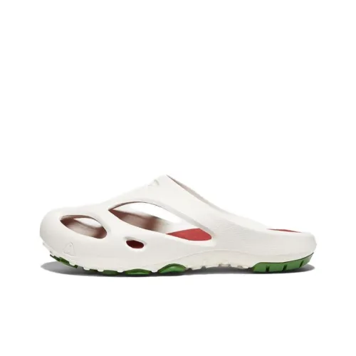 KEEN Shanti противоскользящие домашние тапочки мужские цвет береза дерево топы