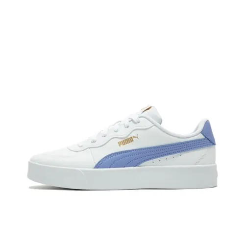 PUMA Skye Clean Low Топ Скейтборд Кроссовки Унисекс Белый Синий