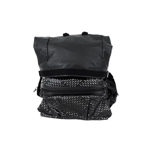 Bottega Veneta Рюкзак из коровьей кожи мужской черный