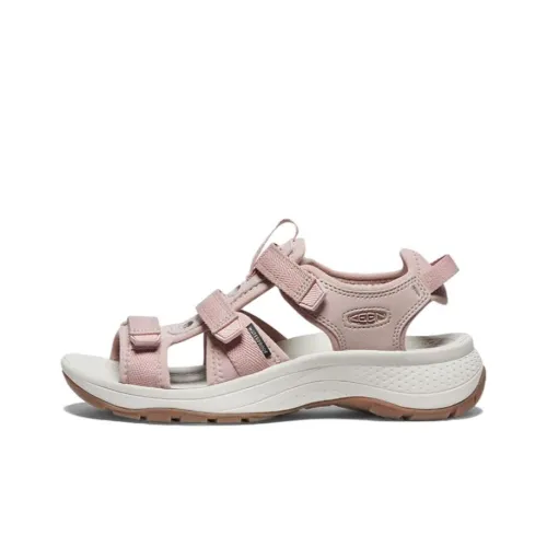 KEEN Astoria West Пляжные сандалии Женские Light Yellow Brown Birch Silver