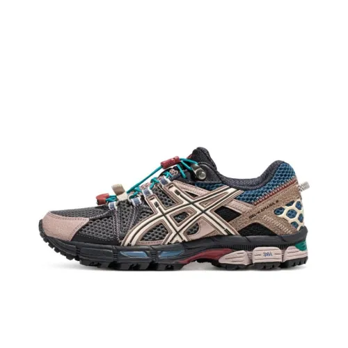 Asics Gel Kahana 8 Беговые кроссовки Низкий топ Серый Коричневый Женские