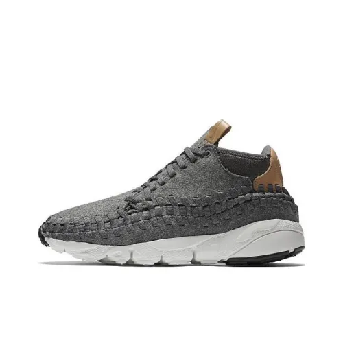 Nike Air Footscape Амортизация Износостойкий MID Топ Повседневная обувь Мужская Серый