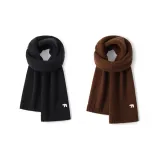 2 шт Шарф (Черный + Кофе)