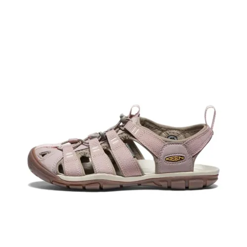 Keen Clearwater CNX Пляжные сандалии Светло-серый/Свет Рыжевато-коричневый Женские