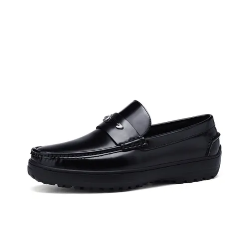 U7 Мужская повседневная обувь, низкий топ, модель 6868018, черный цвет, мужской