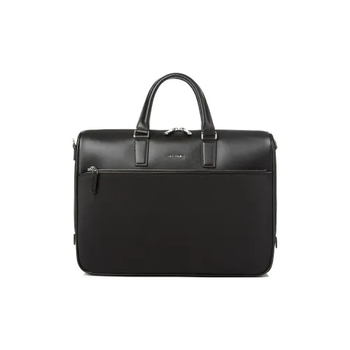 SAMSONITE Нейлоновая сумка-портфель мужской черная