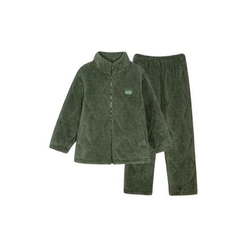 Same Language Домашний костюм женский Сосновый зеленый