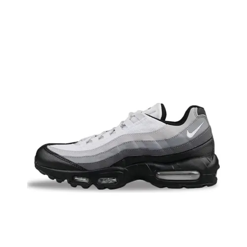 Nike Air Max 95 Essential Low Топ Повседневная обувь Унисекс Черный Серый