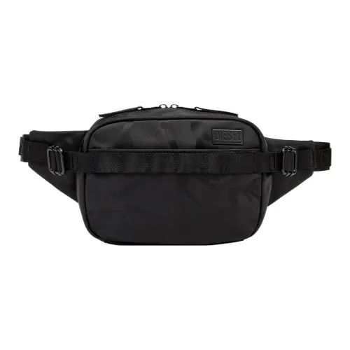 DIESEL Nylon Бананка Стандартная Мужская Черная