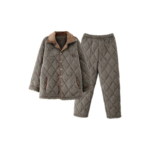 THREEGUN Sqlm297 Зеленый Мужской Пижамные комплекты