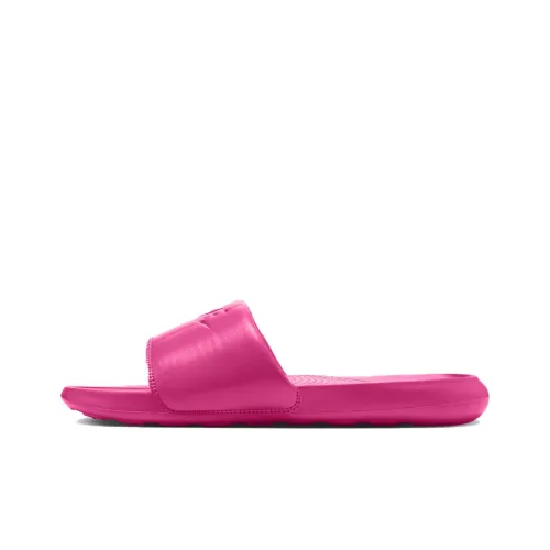 Nike Victori One Slip-resistant Slippers Women's Pink Найки Victori One противоскользящие слипоны женские розовые