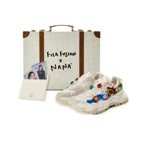 FILA FUSION Hard Candy Collection массивные кроссовки низкие топ молочно-белые женские