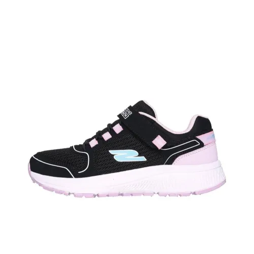 Skechers Go Run Consistent Детская беговая обувь Низкий топ Черный Розовый Белый Унисекс