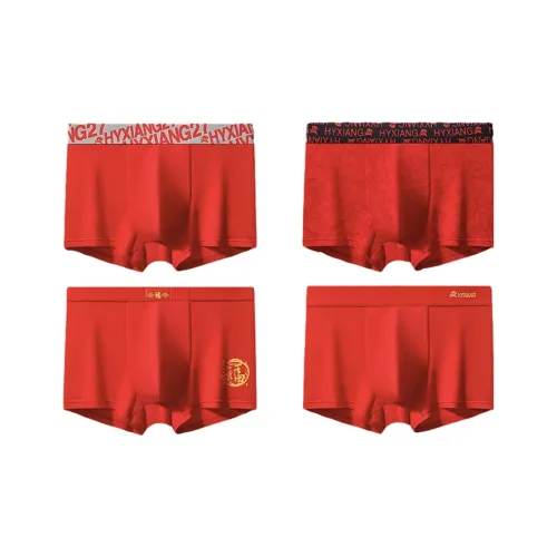 H YXIANG Мужское нижнее белье 4 штуки