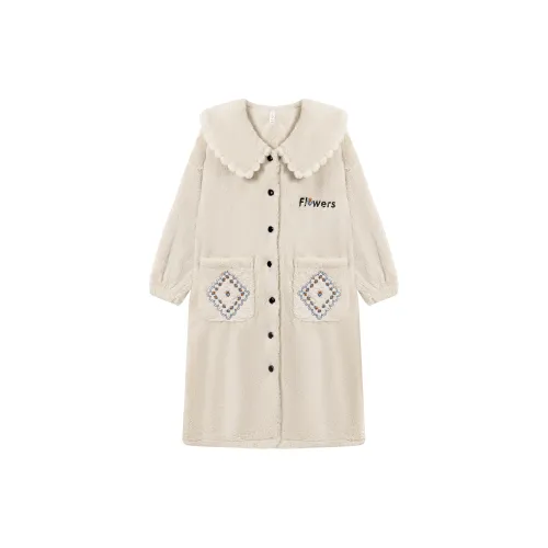 X QINGE Белые Женские Ночные сорочки