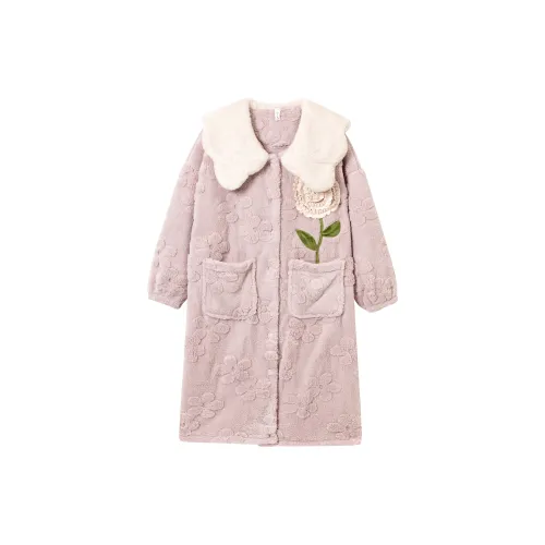 X QINGE Розовые Женские Ночные сорочки