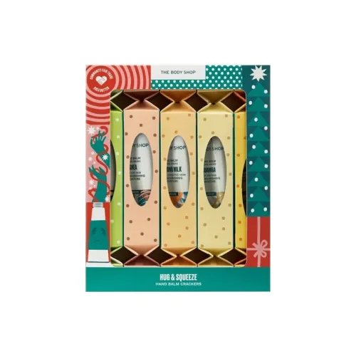 TheBodyShop Рождество Ограниченный Набор для рук Крем Цвет печенья Подарочный набор 5 штук 30 мл*5