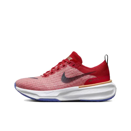Nike Invincible 3 Slip-resistant Abrasion-resistant Low Top Беговые кроссовки Мужские Красный Белый