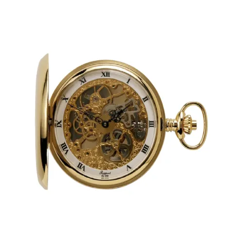 RAPPORT Механический механизм Металл Карманный Часы 52 мм Унисекс Белый