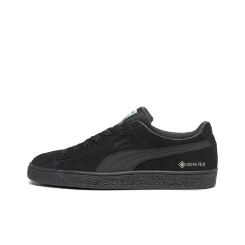 PUMA Suede Series Gore Te Low Топ Скейтборд Кроссовки Унисекс Черный