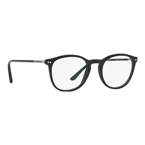 GIORGIO ARMANI Ацетат Нерегулярная форма Оправа для очков Мужская Черная