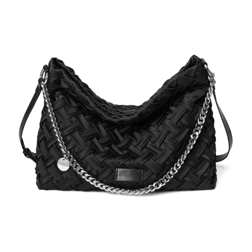 MELLO GOGO Ткань Сумка через плечо Стандартная Женская Черная