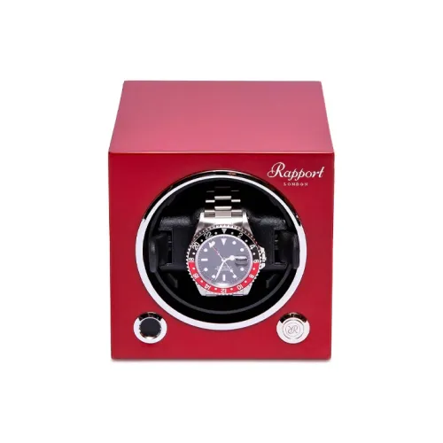 RAPPORT Одиночное отделение для часов Watch Winder красный унисекс