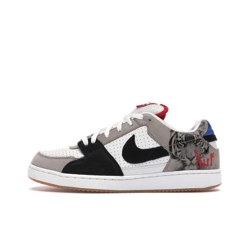 Nike SB Zoom Team Edition Термостойкий Slip-Resistant Низкий Топ Скейтборд Кроссовки Унисекс Серый