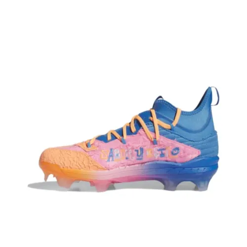 Adidas Afterburner Амортизация Износостойкие Низкие Кроссовки для Тренировок Мужские Синие и Розовые