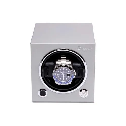 RAPPORT Одиночное отделение для часов Watch Winder серебряный унисекс