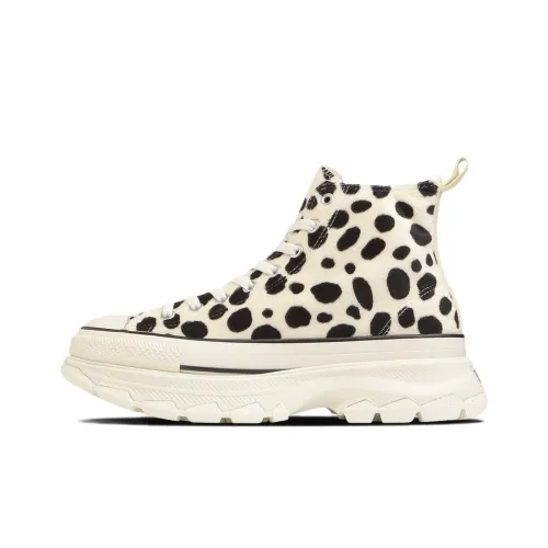 Конверс All Star Trekwave Амортизация Износостойкий Высокий Топ Повседневная Обувь Унисекс Белый Черный Японская Версия