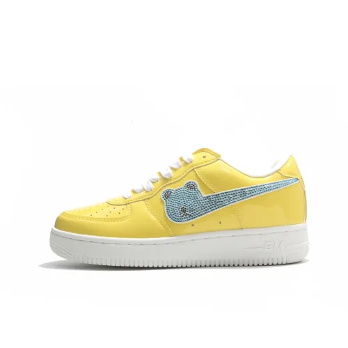 GOLD MEMBER BEAR Скейтборд Кроссовки Низкие Top Желто-Синие Унисекс