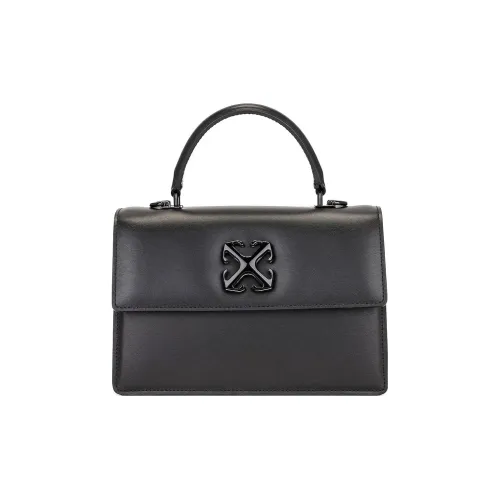 Off Белый Телячья кожа Сумка через плечо Сумка Обычный Женский Черный