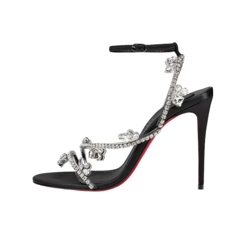 CL one Ремень Сандалии 10 см Женские Черный