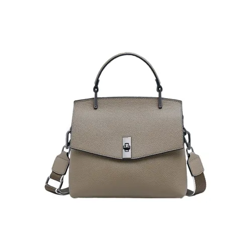 Espin Сумка через плечо из коровьей кожи сумка-тоут сумка через плечо среднего размера женская черная экрю миндально-зеленый слоновый серый