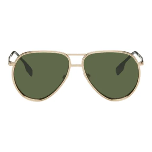 Burberry Ацетат Aviator Солнцезащитные очки Женские Золотые