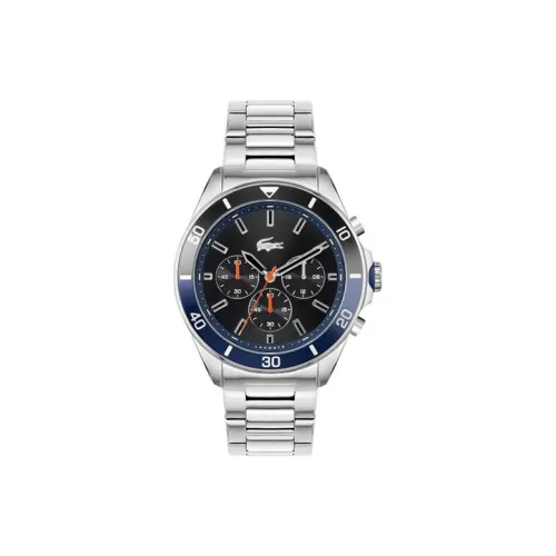 Мужские часы с кварцевым механизмом, 44 мм * 11,5 мм, черный, сотрудничество с LACOSTE