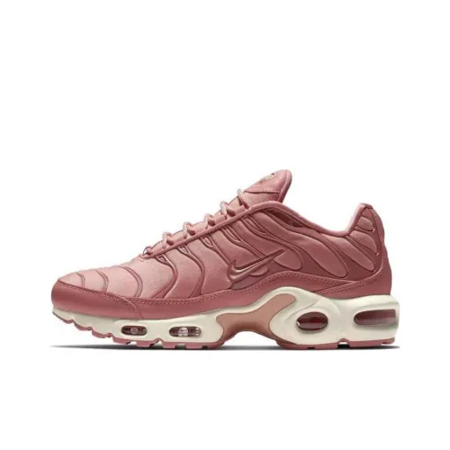 Nike Air Max Plus Амортизация Износостойкие Низкие Кроссовки для Бега Унисекс Розовые