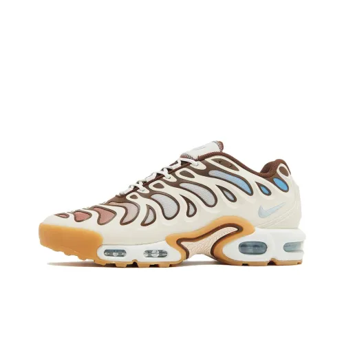 Nike Air Max Plus Casual Low Top Бежевый Коричневый Синий Унисекс