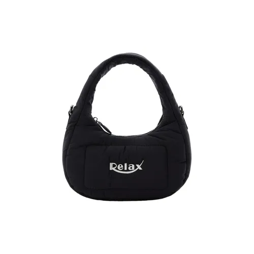 Art Traces Ткань Подмышечная Сумка Через плечо Плечо Тоут Обычный Унисекс Черный Металлический Серебристый